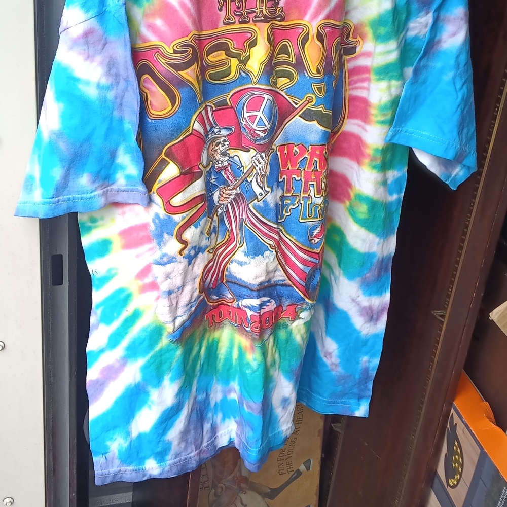 2004 GratefulDead Wave That Flag Concert ShirtTie-Dye Nice Clean Xl